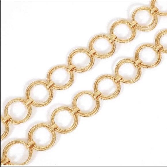 - Vintage Metal Gold Chain Belt New main image 5